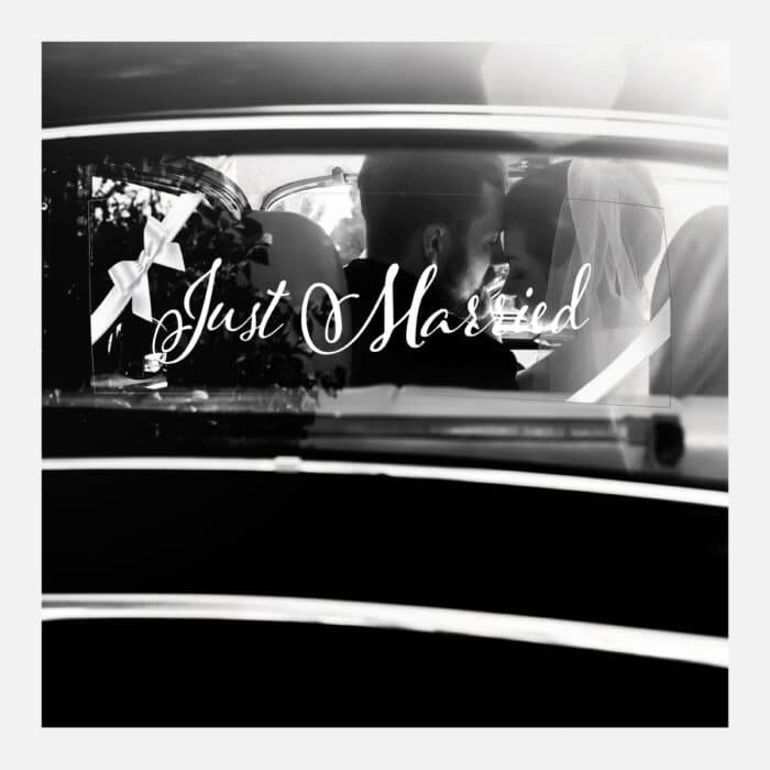 Rectangle Gloss Clear Vinyl Car Decals - Image 3