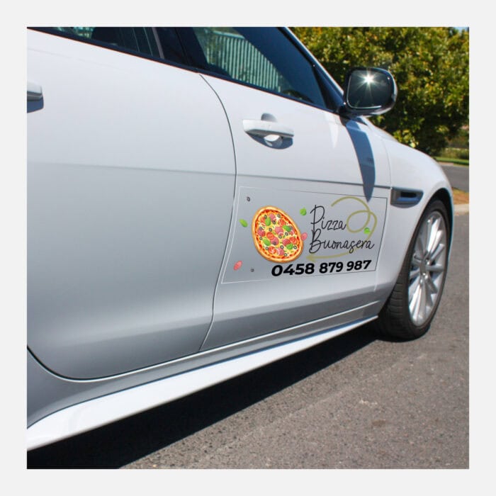 Rectangle Gloss Clear Vinyl Car Decals - Image 5
