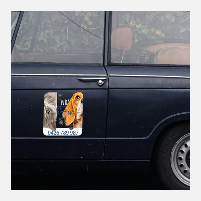 Square Gloss Clear Vinyl Car Decals - Image 6