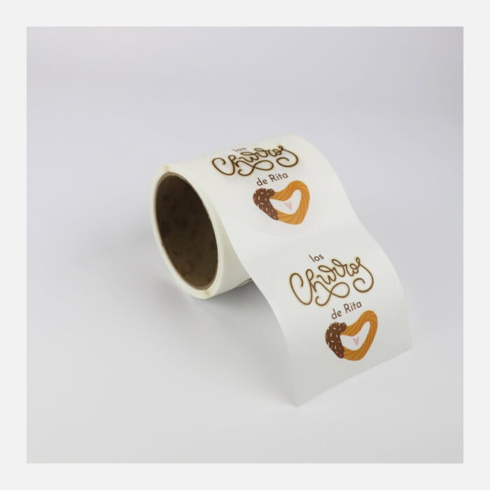 Circle Labels on Matt Clear Synthetic - Image 6
