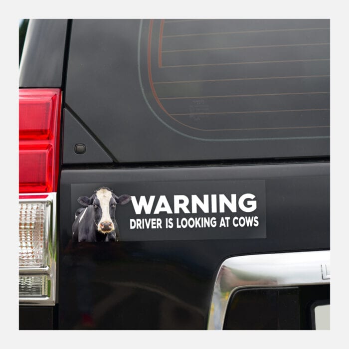 Rectangle Gloss Clear Vinyl Bumper Stickers - Image 6
