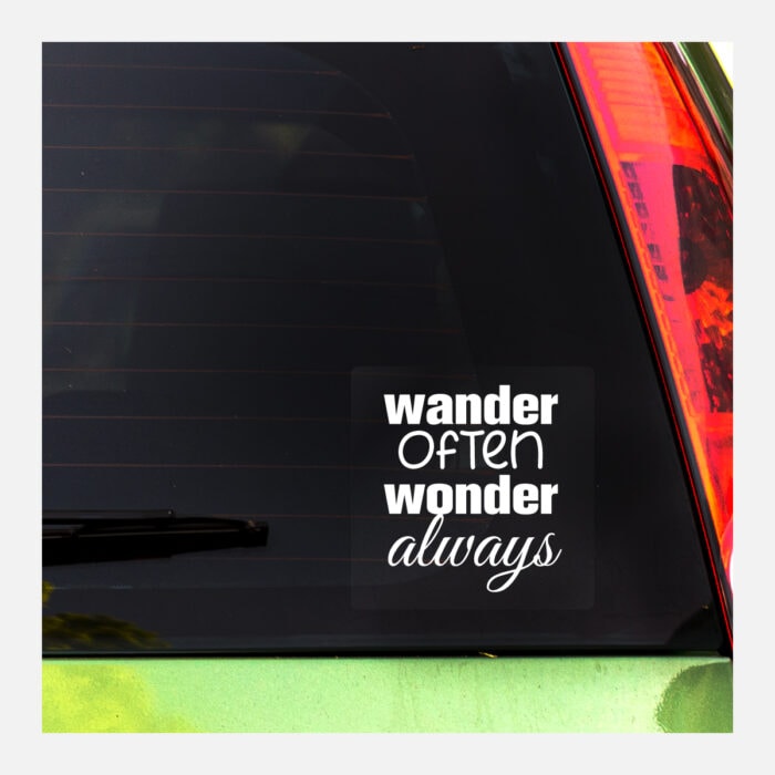 Square Gloss Clear Vinyl Bumper Stickers - Image 6