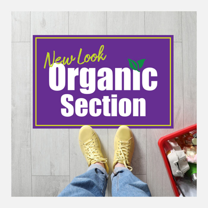 Rectangle Indoor Floor Decal - Image 2