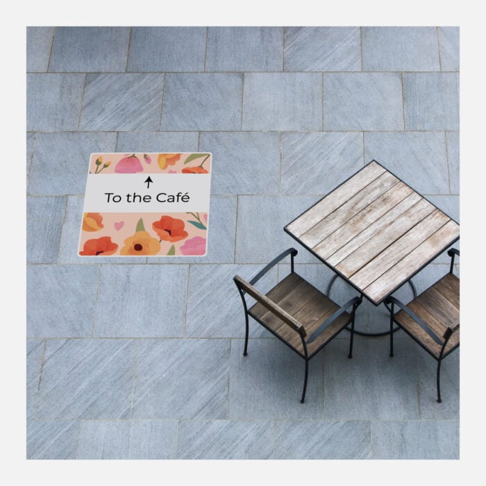 Square Outdoor Floor Decal - Image 5