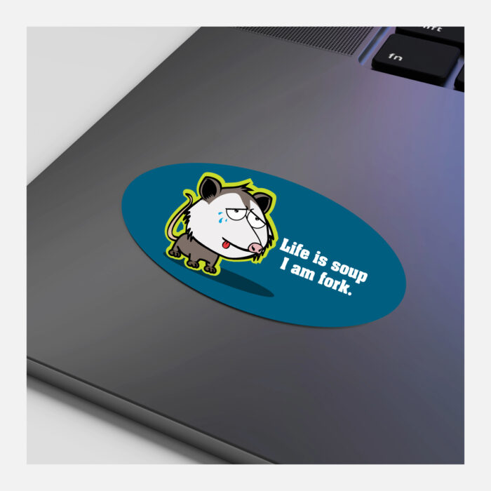 Oval Labels on Matt White Paper - Image 3