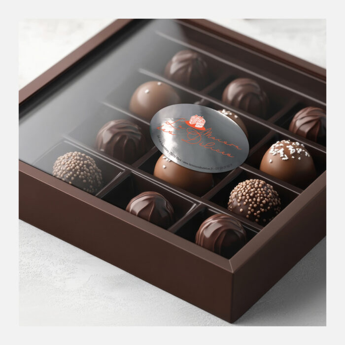 Oval Labels on Gloss Silver Synthetic - Image 3