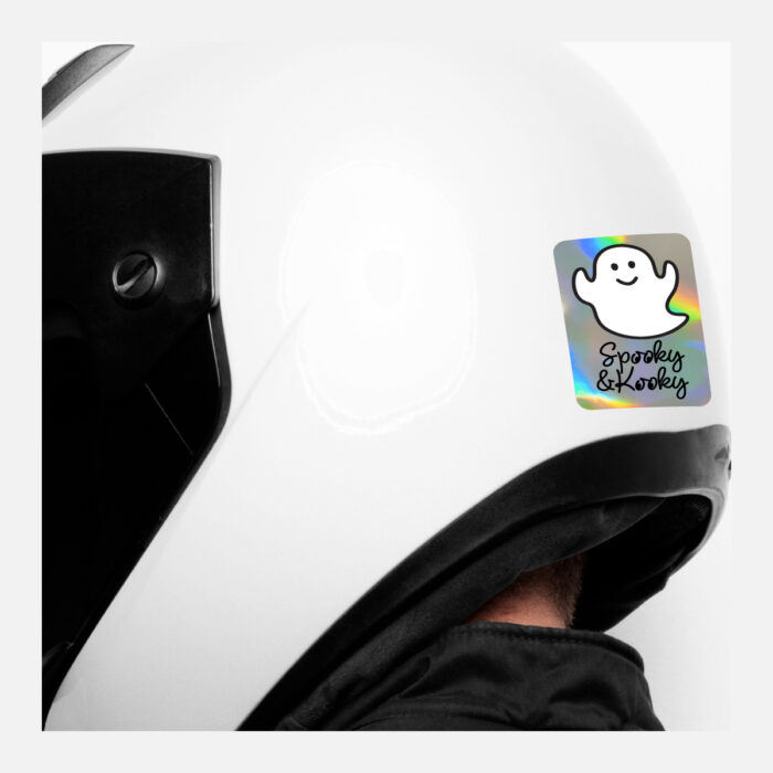 Rectangle Stickers on Holographic Vinyl - Image 5