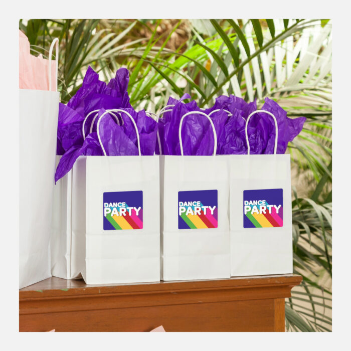 Square Labels on Gloss White Paper - Image 5
