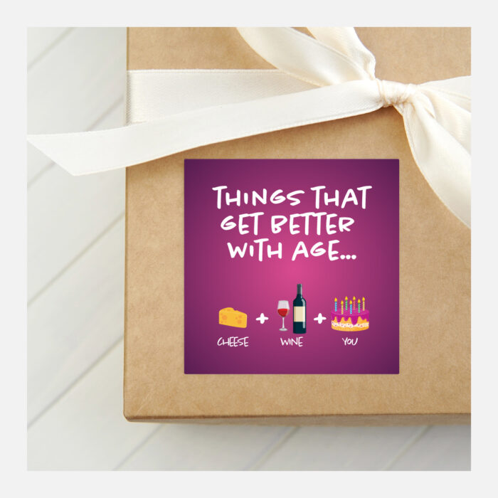 Square Labels on Matt White Paper - Image 3