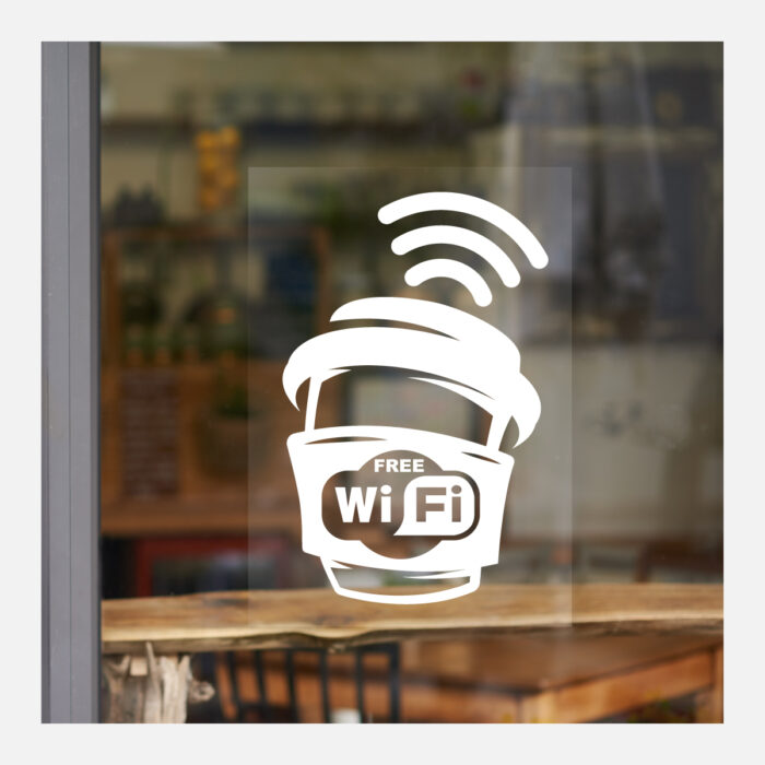 Rectangle Gloss Clear Vinyl Window Decals - Image 3