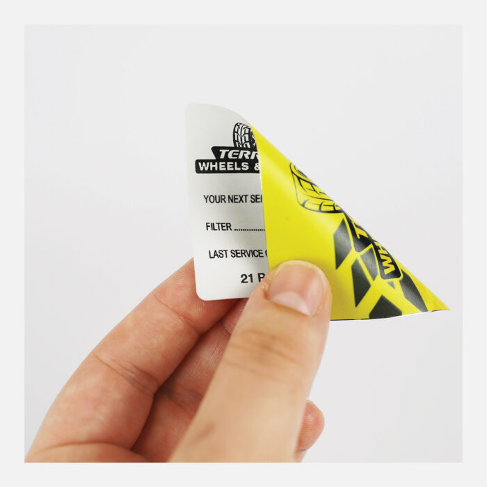 Double Sided Service Labels - Image 2
