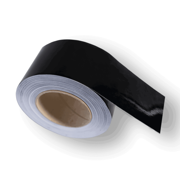 Gloss Black Motif 75mm x 50m Roll