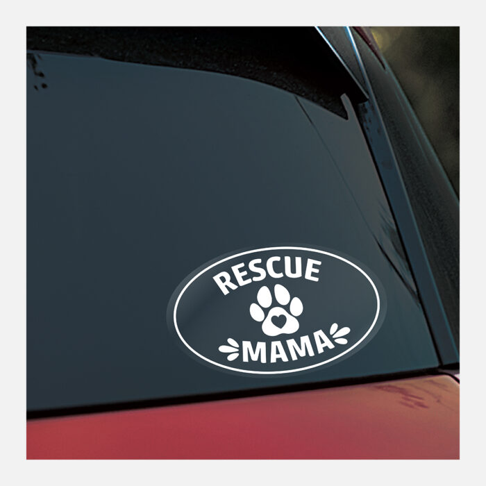 Oval Gloss Clear Vinyl Bumper Stickers - Image 3