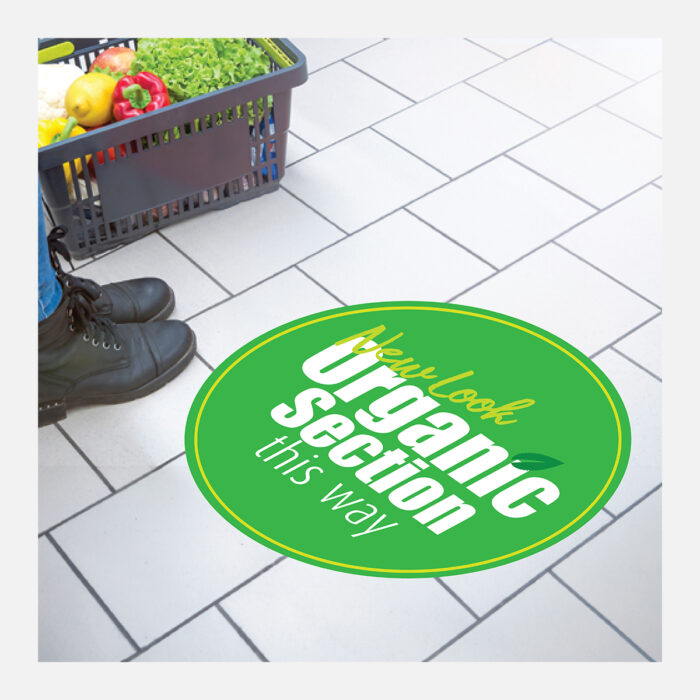 Circle Indoor Floor Decal