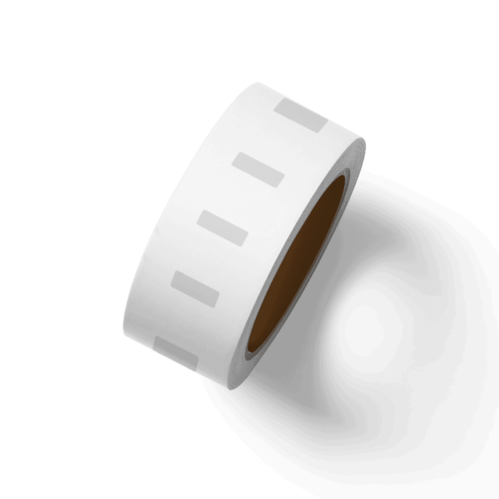 Standard Bars White Motif 50m Roll