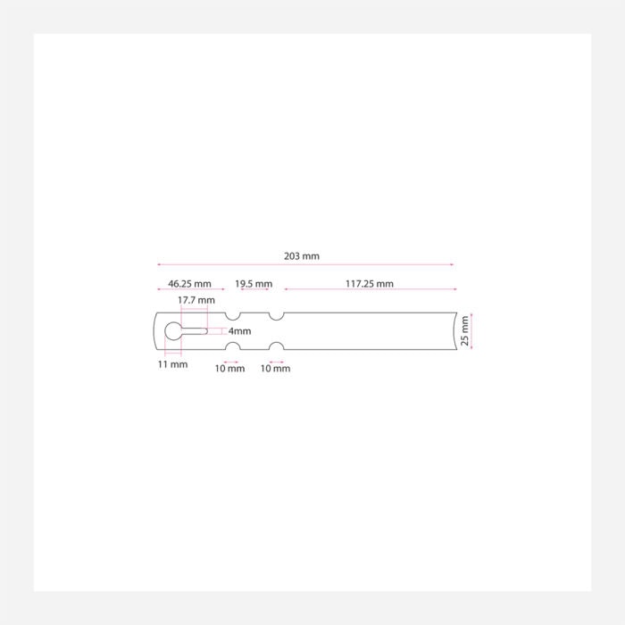 Tyvek Wrap Around Tags 25x203mm - Image 3