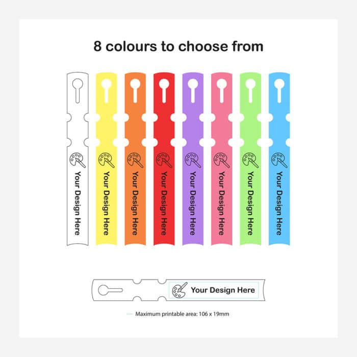 Tyvek Wrap Around Tags 25x203mm - Image 4