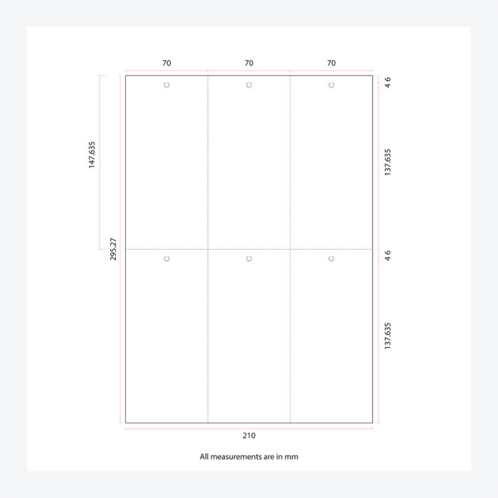 Hang Tags 70x148mm (6 Per Sheet) - Image 2