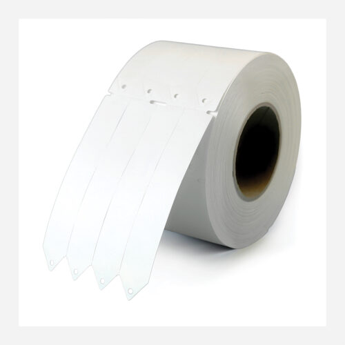 White Synthetic Pot Tags 150x25mm