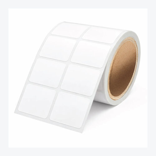 White Synthetic Self-Adhesive Labels 40x30mm