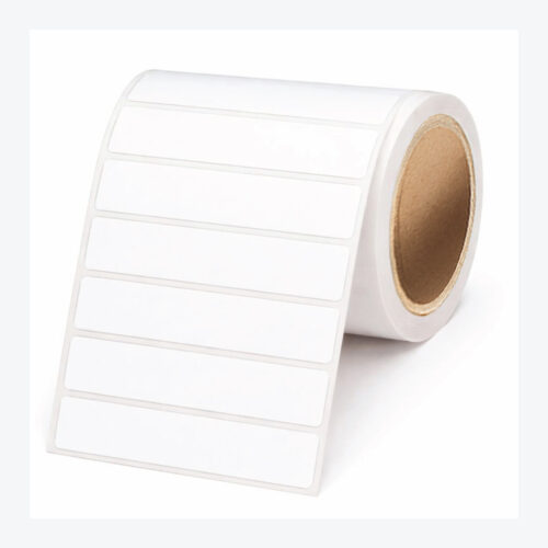 White Synthetic Self-Adhesive Labels 95x15mm