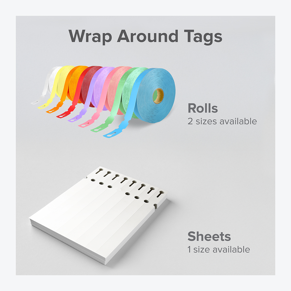 Wrap Around Tags & Tyvek Tags | Best Range From $110 Online